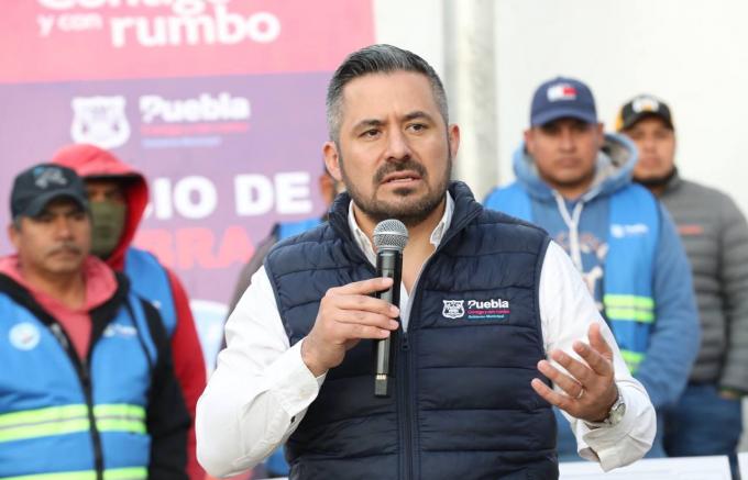 Inició Ayuntamiento de Puebla obras sanitarias en Romero Vargas