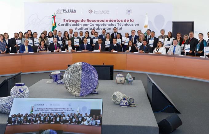 Con capacitación de funcionarios, Gobierno de Puebla fortalece transparencia y quehacer gubernamental