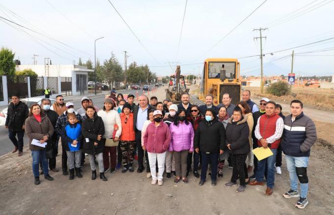 Gobierno Municipal de Puebla supervisa avances en la 117 Oriente