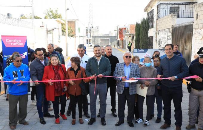 Gobierno Municipal inauguró cuatro calles rehabilitadas mediante "Construyendo Contigo"