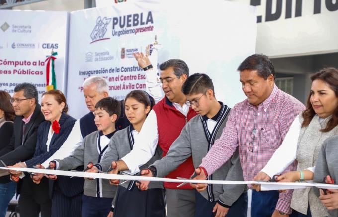 Con inversión en materia educativa, gobierno de Puebla apuesta por las siguientes generaciones