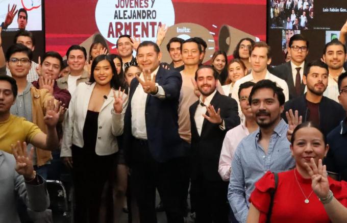 La juventud es el motor más grande de un país: Alejandro Armenta