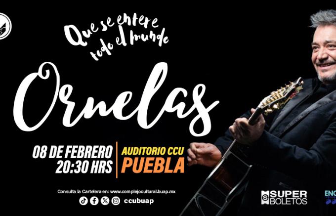 Raúl Ornelas vuelve a Puebla el próximo 8 de Febrero
