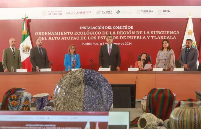 Con Federación y Tlaxcala, Gobierno de Puebla fortalece trabajo para proteger el medio ambiente