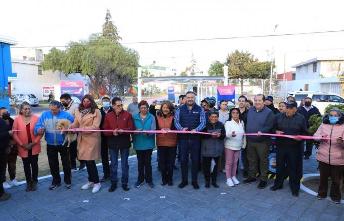 Ayuntamiento de Puebla regresa a La Popular Coatepec para entregar más espacios públicos