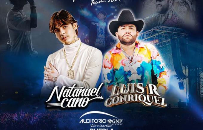 Natanael Cano y Luis R. Conriquez se presentarán en el Auditorio GNP