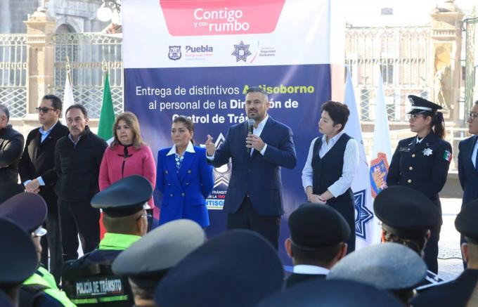 Policía municipal de Puebla obtiene certificación del Sistema de Gestión Antisoborno