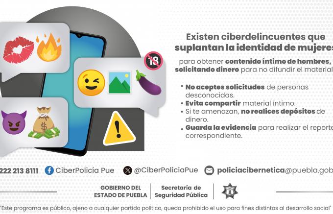 Emite Policía Cibernética medidas preventivas ante “sextorsión”