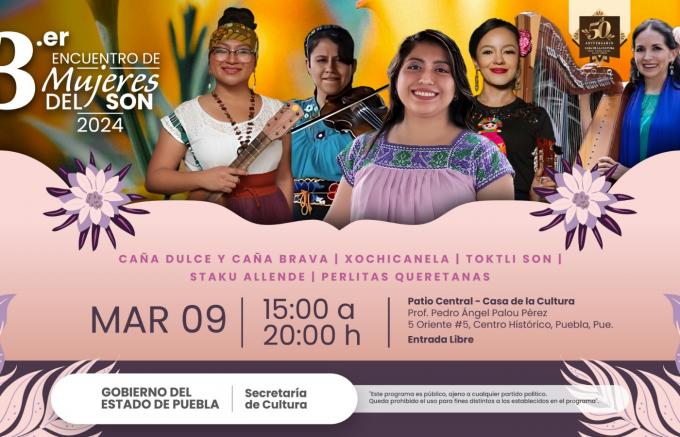 Albergará Casa de la Cultura “Tercer Encuentro de Mujeres del Son”