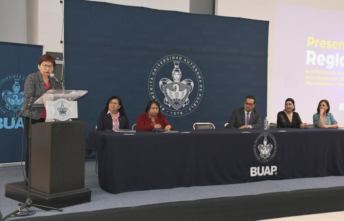 Preside Rectora Lilia Cedillo presentación de las actualizaciones del Reglamento de la Defensoría de los Derechos Universitarios, así como un protocolo en materia de equidad de género