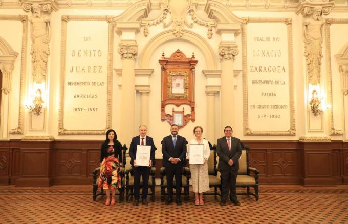 Reconocen a académicos de la  Universidad de Valladolid como "Visitante Distinguido"