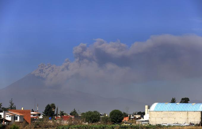Registró 47 exhalaciones el Volcán Popocatépetl, en las últimas 24 horas