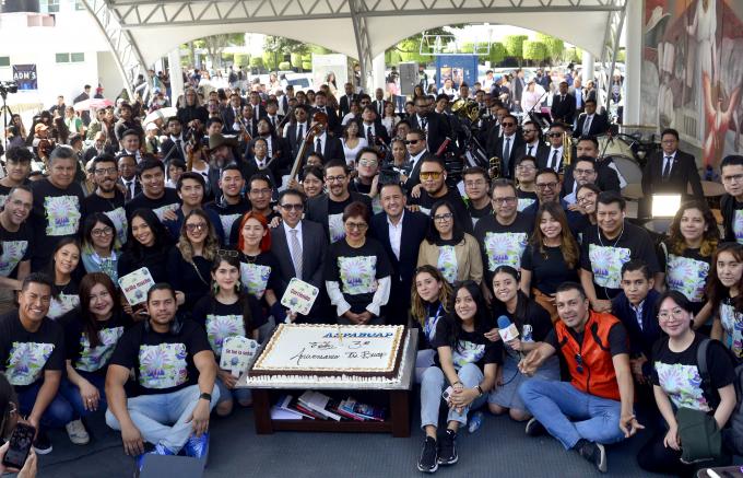 Celebra TVBUAP tres años de comunicar el quehacer universitario