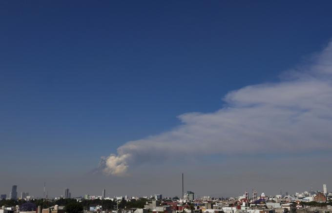 De acuerdo con el CENAPRED, el Popocatépetl registró 96 exhalaciones en las últimas 24 horas