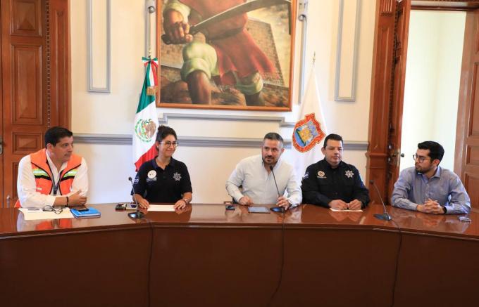 Reforzarán la seguridad de la ciudad con el despliegue 767 elementos operativos y 277 vehículos de la Policía Municipal