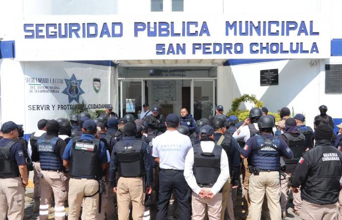 Más de 200 elementos participarán en el operativo Semana Santa Segura 2024 en San Pedro Cholula