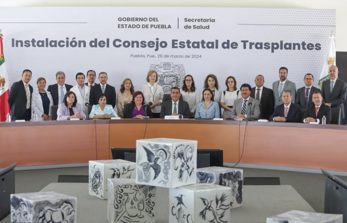 Instalan Consejo Estatal de Trasplantes