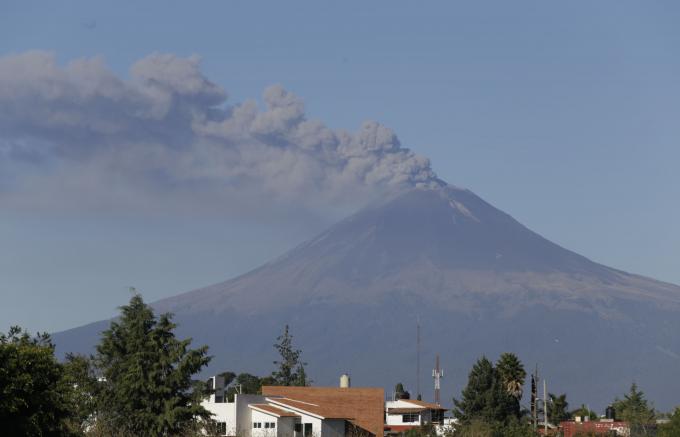 De acuerdo al CENAPRED, en las últimas 24 horas el volcán Popocatépetl registró 46 exhalaciones