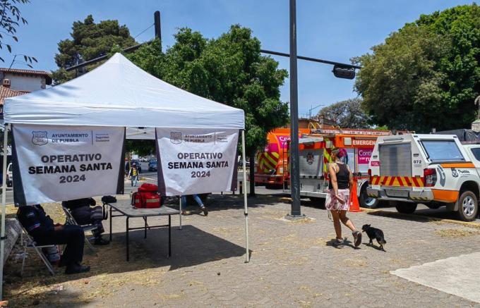 En la capital poblana se registró saldo blanco durante la Semana Santa