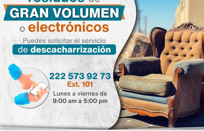 Continúa el servicio de descacharrización para recolectar muebles y aparatos electrónicos en la Ciudad