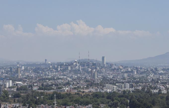 La calidad del aire se mantuvo regular en la zona metropolitana de Puebla