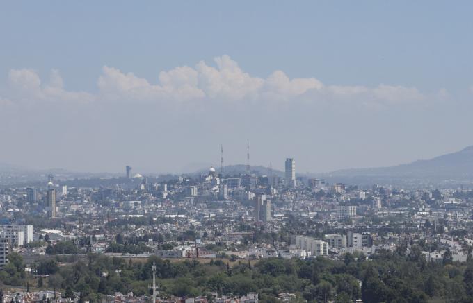 La calidad del aire se mantuvo regular en la zona metropolitana de Puebla
