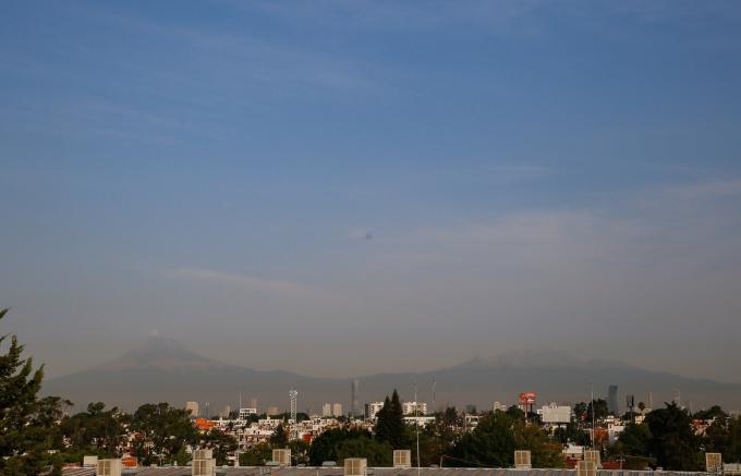 Con altibajos la calidad del aire en Puebla