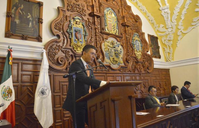 Presenta sus propuestas ante el Consejo Universitario el candidato a la alcaldía de Puebla por el Partido Movimiento Ciudadano