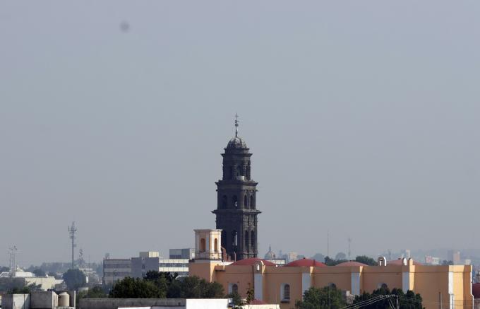 La calidad del aire fue moderada en la zona metropolitana de Puebla