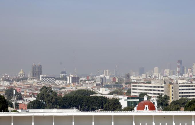 Reportan moderada calidad del aire en la zona metropolitana de Puebla