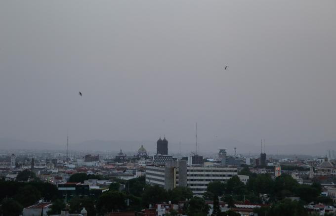 Reportan moderada la calidad del aire en la zona metropolitana de Puebla