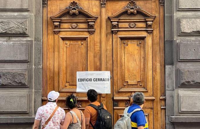 Cierran edificios gubernamentales del Ayuntamiento de Puebla como parte del programa de Blindaje Electoral