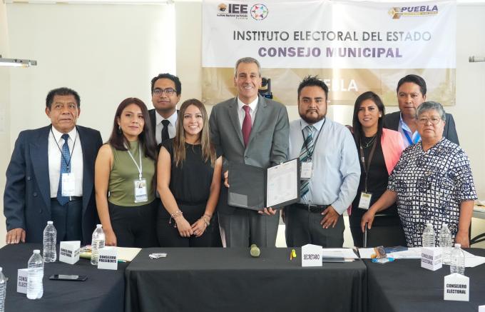 Recibe José Chedraui constancia de mayoría y se convierte en Presidente Municipal electo de Puebla
