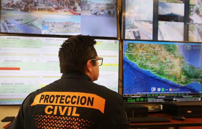 Ayuntamiento de Puebla mantiene monitoreo ante temporada de lluvias y ciclones