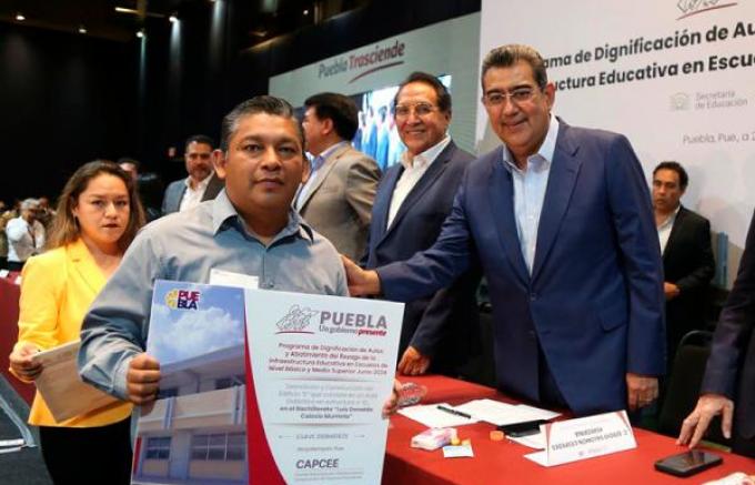 En Puebla la igualdad educativa es una realidad: Sergio Salomón Céspedes