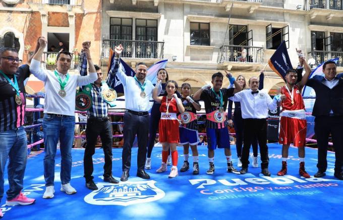 Realizan el Torneo de Barrios de Box 2024 en la ciudad de Puebla