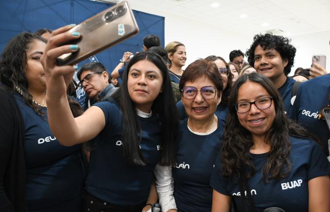Recibe la BUAP a más de mil estudiantes que participan en el Programa Delfín