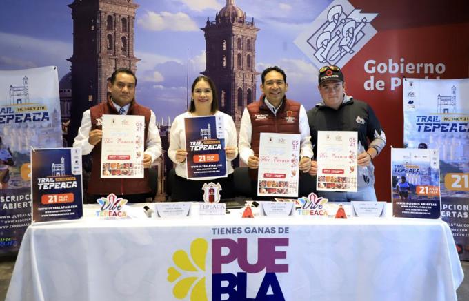 Invita gobierno estatal al Trail de Tepeaca