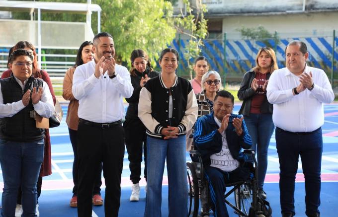 En La Libertad, Ayuntamiento de Puebla rehabilita parque con 2.4 millones de pesos