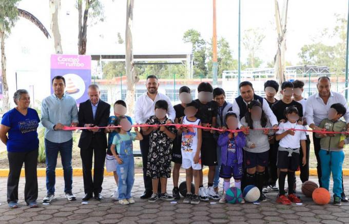 Ayuntamiento de Puebla entrega un nuevo parque en Romero Vargas