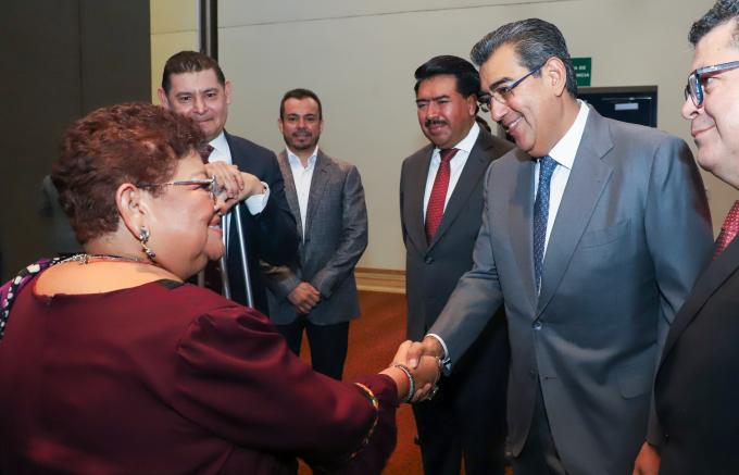 El gobernador Sergio Salomón Céspedes inauguró los "Diálogos Nacionales sobre la Reforma Constitucional al Poder Judicial"