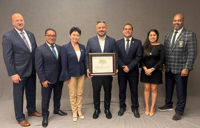 Academia de policía de Puebla capital recibe reacreditación CALEA