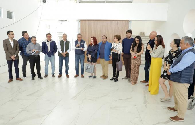 Recorre Edmundo Tlatehui obras del nuevo DIF y de la delegación Atlixcáyotl