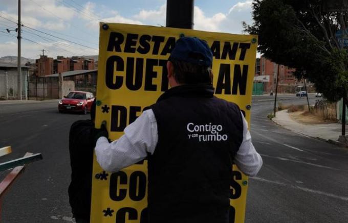 Continúa el Ayuntamiento de Puebla con el retiro de publicidad irregular
