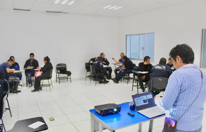 Recibió policía de San Andrés Cholula seminario focalizado al marco jurídico
