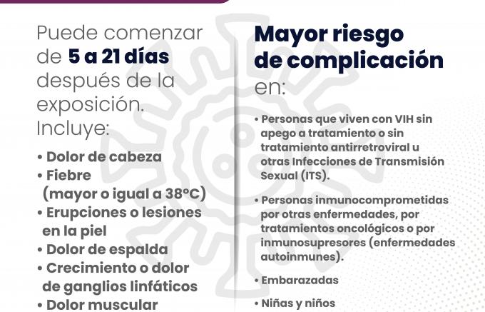 Descarta Salud casos en Puebla de viruela símica alertada por la OMS