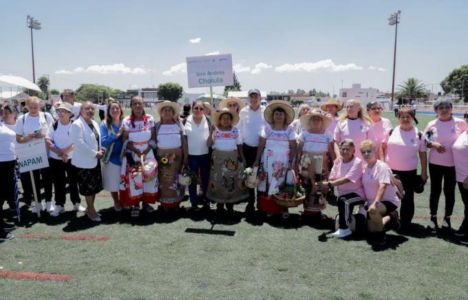Inauguró Edmundo Tlatehui los XXIX Juegos Estatales Deportivos y Culturales para personas adultos mayores