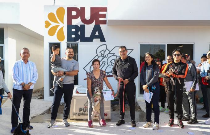 El gobernador Sergio Salomón inaugura la ampliación del estacionamiento y área administrativa del Ecoparque Metropolitano
