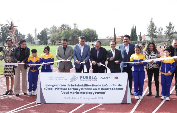 Invierte Gobierno de Puebla más de 6 mmdp destinado a infraestructura educativa en la entidad