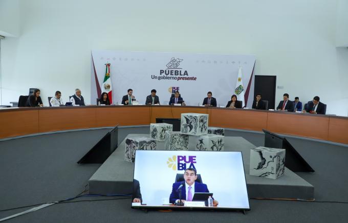 Puebla, un estado en unidad: Sergio Salomón Céspedes